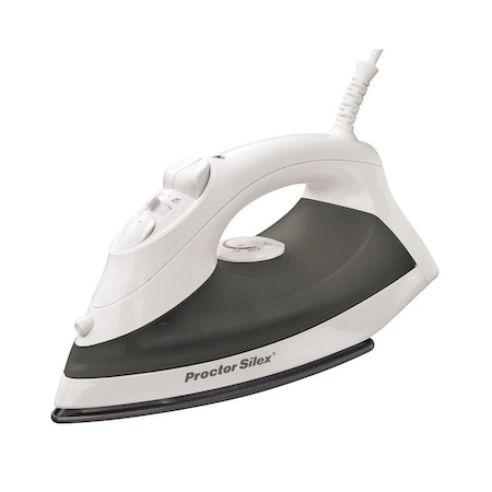 Proctor-Silex Steam Iron, 120 V, 1200 W, Black 17202